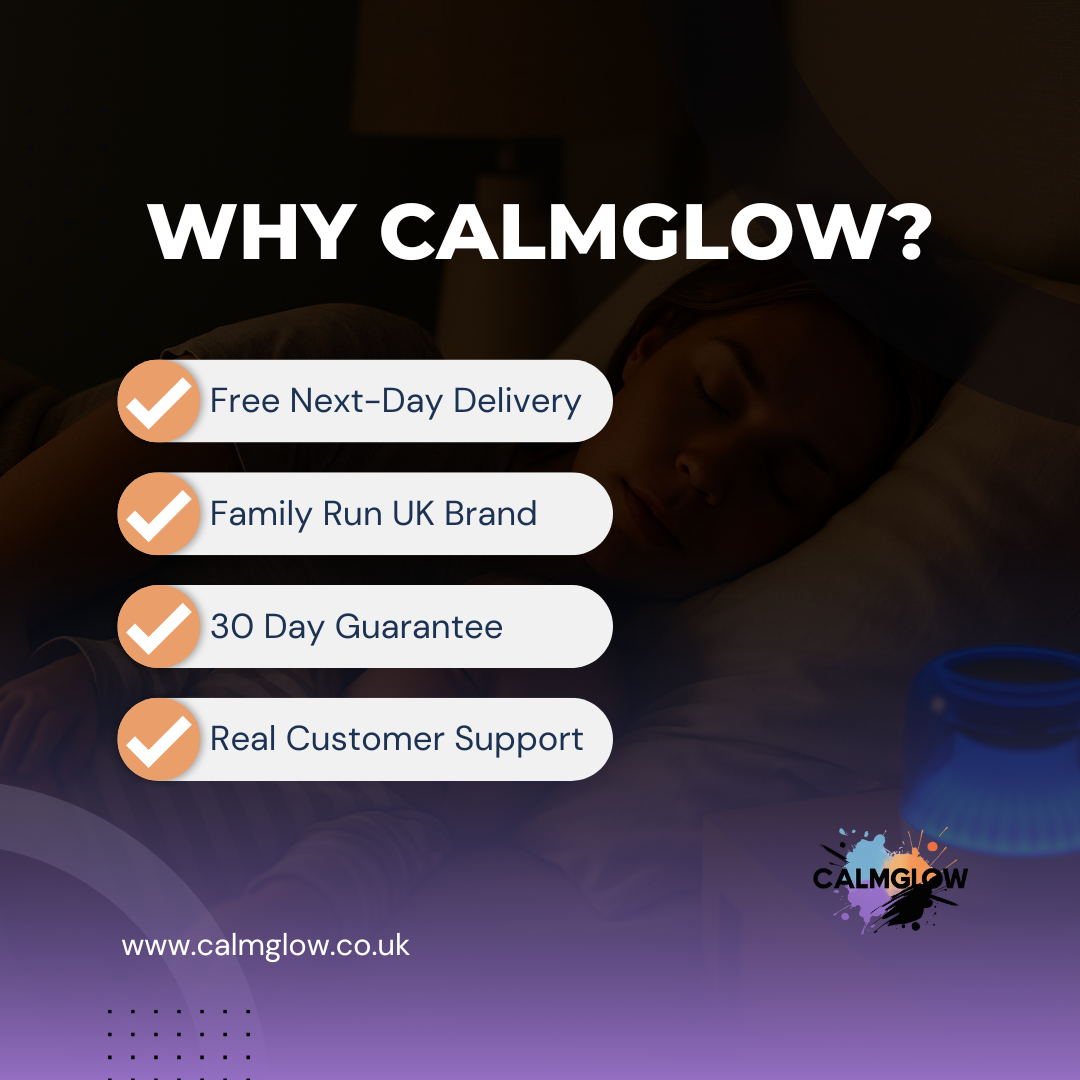 CalmGlow™ Mini Humidifier with Ambient RGB Light