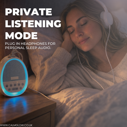 CalmGlow™ Pro White Noise Machine