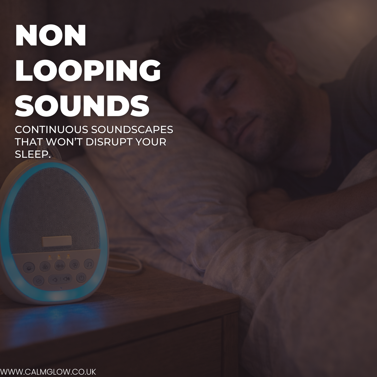 CalmGlow™ Pro White Noise Machine