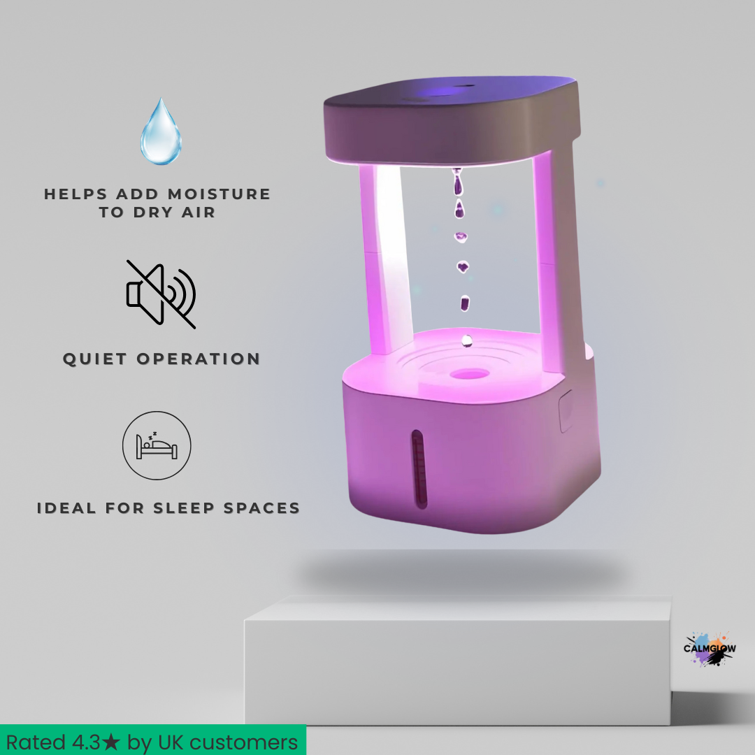 CalmGlow™ Motion Humidifier with LED Light