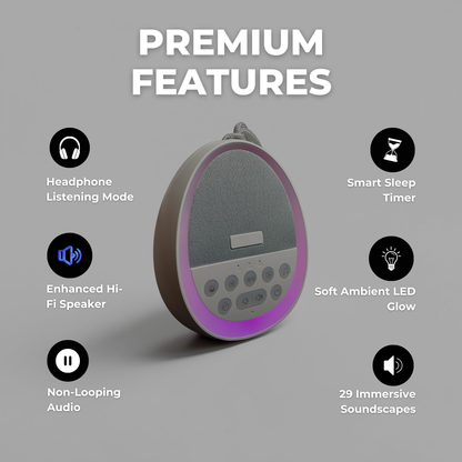 CalmGlow™ Pro White Noise Machine
